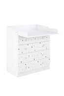 Changing dresser 800 Shefa Kids, white, Starlight