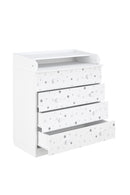 Changing dresser 800 Shefa Kids, white, Starlight