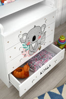 Changing Dresser 800 Shefa Kids, White, Coala