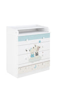 Changing Dresser 800 Shefa Kids, White, Best Friends