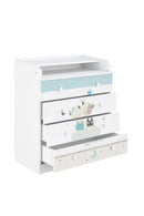 Changing Dresser 800 Shefa Kids, White, Best Friends