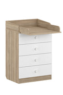 Changing dresser 600 Shefa Kids, elm-white