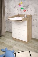 Changing dresser 600 Shefa Kids, elm-white