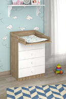 Changing dresser 600 Shefa Kids, elm-white