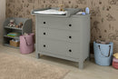 Changing Top 800 Shefa Kids For IKEA Dressers, Universal, Grey