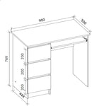 Computer Desk Shefa Line Cina White