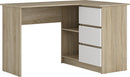 Computer desk Shefa Line Universal Sonoma oak / White Alba