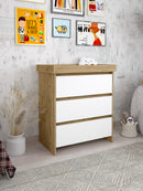 Changing Unit Shefa Kids 880, Cremona Oak-white
