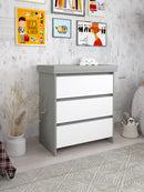 Changing Unit Shefa Kids 880, Grey-white
