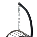 Breeins Swing Hanging Egg Chair With Cushion And Headrest