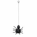 3 Pack Of 2ft Battery Operated Ash Dropping Dangling Halloween Spider Animatronic Decoration