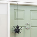2ft Battery Operated Ash Dropping Dangling Halloween Spider Animatronic Decoration