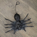 2ft Battery Operated Ash Dropping Dangling Halloween Spider Animatronic Decoration