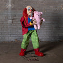 4ft Tall Lunging Animated Clown Halloween Animatronic Decoration