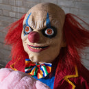 4ft Tall Lunging Animated Clown Halloween Animatronic Decoration