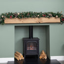 1.8m (6ft) Christmas Garland with Berries, Pine Cones & Gold Baubles