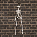 3ft (90cm) Posable Full Body Halloween Skeleton Decoration with Movable Joints
