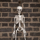 3ft (90cm) Posable Full Body Halloween Skeleton Decoration with Movable Joints