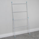 JVL Indoor/Outdoor Three Panel Folding Clothes Airer Laundry Dryer, 6M