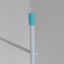 JVL Indoor/Outdoor Four Panel Folding Clothes Airer Laundry Dryer, 8M