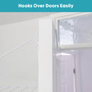 JVL Over Door Utility Clothes Washing Laundry Dryer Clothes Airer, 7M