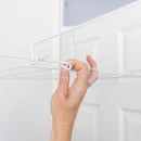 JVL Over Door Utility Clothes Washing Laundry Dryer Clothes Airer, 7M