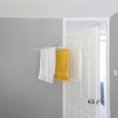 JVL Over Door Utility Clothes Washing Laundry Dryer Clothes Airer, 7M