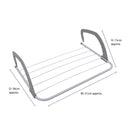 JVL Radiator, Over Door Laundry Washing Clothes Drying Airer, 3M