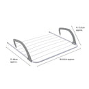 JVL Radiator, Over Door Laundry Washing Clothes Drying Airer, 5.5 M