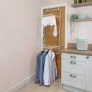 JVL 2 Tier Over Door Laundry Clothes Drying Rack, 8.5M