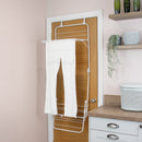 JVL 2 Tier Over Door Laundry Clothes Drying Rack, 8.5M