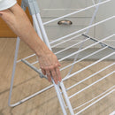 JVL Winged Folding Laundry Washing Clothes Airer, 13M