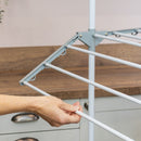 JVL Foldable 3 Tier Laundry Washing Clothes Drying Rack, 21M