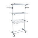 JVL Foldable 3 Tier Laundry Washing Clothes Drying Rack, 21M