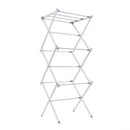 JVL Extendable 3 Tier Concertina Laundry Washing Clothes Airer, 8M