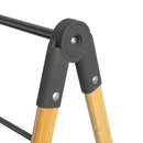 JVL Bamboo Extendable 4 Tier Laundry Clothes Airer Ladder, 6M