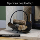JVL Mendip Fireside Log Holder