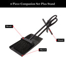 JVL Purbeck Fireside Hearth Set