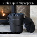 JVL Charnwood Fireside Coal Bucket