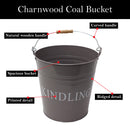 JVL Charlton Fireside Kindling Bucket