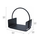 JVL Conway Black Fireside Log Holder