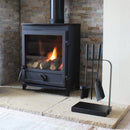 JVL Belmont 3 Piece Fireside Companion Set And Stand