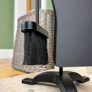 JVL Colchester 3 Piece Fireside Companion Set And Stand