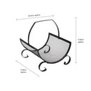 JVL Broughton Fireside Log Holder