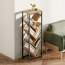Livingandhome 9-Tier Floor Standing Tree Bookshelf Storage Rack