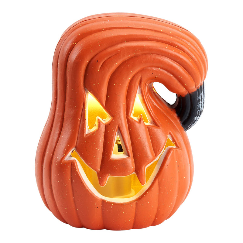 Pumpkin Lantern With Warm LED Lights