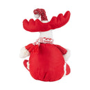 Livingandhome Cute Xmas Reindeer Plush Stuffed Christmas Toy for Children