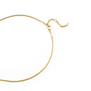 14K Gold Plated Teardrop Necklace