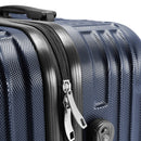 Livingandhome Hardshell Spinner Wheel Luggage Travel Suitcase