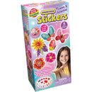 Diamond Design Stickers Flowers And Flutterbies